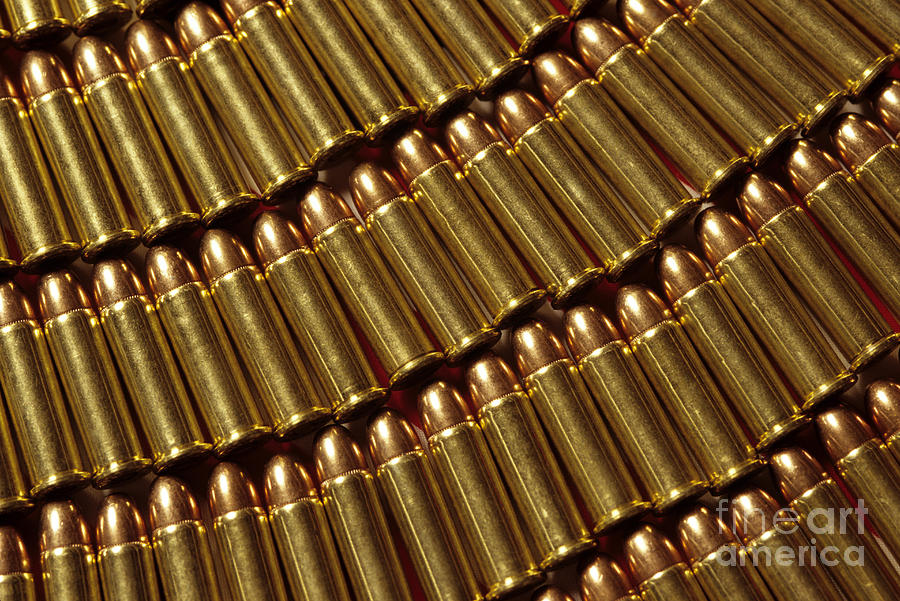 Winchester rifle cartridges #2 Photograph by Jim Corwin