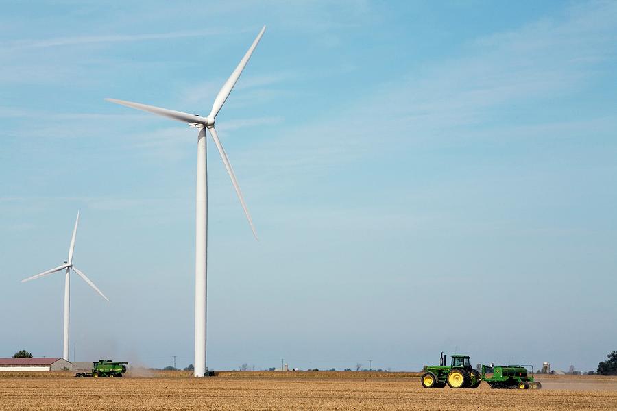 Wind Farm #1 Photograph by Jim West