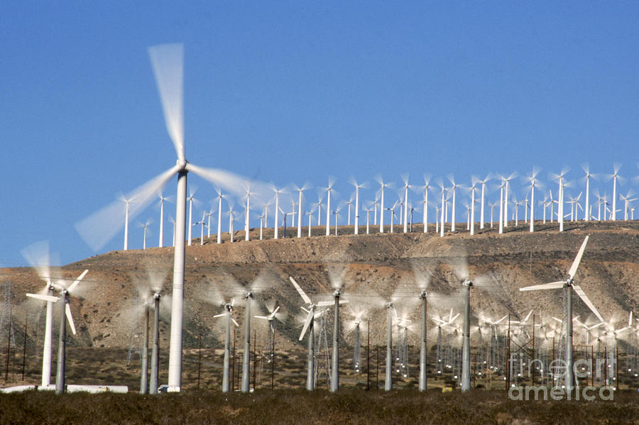 Wind Generators #1 Photograph by Mark Newman