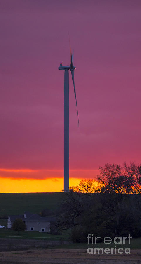 Wind power #1 Photograph by Steven Ralser