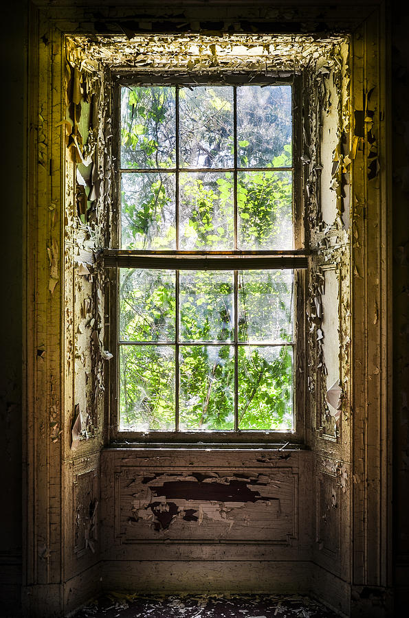 Abandoned Photograph - Window #7 #1 by Bill Kishonti