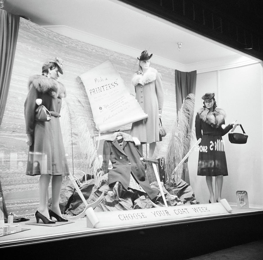 Window Display, 1941 Photograph by Granger - Fine Art America