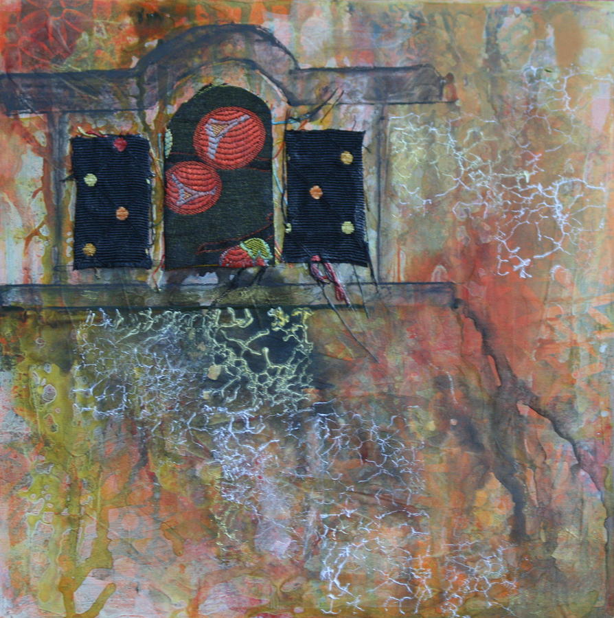 Window On Another World Mixed Media