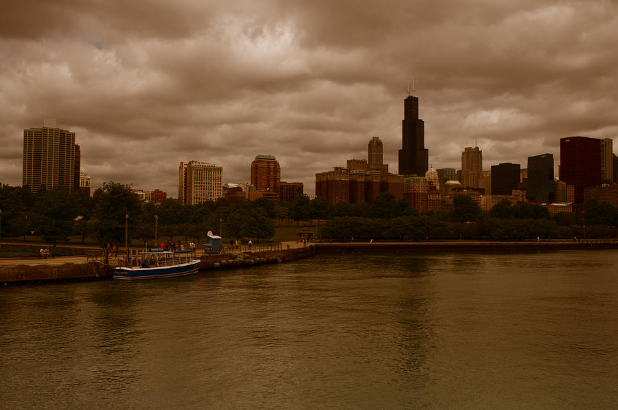 Windy City Photograph by Miguel Winterpacht