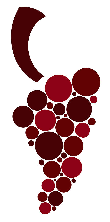 Wine Painting - Wine Grape #1 by Frank Tschakert