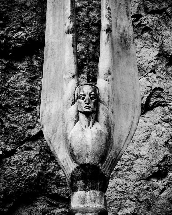 Black And White Photograph - Winged Figure of the Republic #1 by Alex Snay