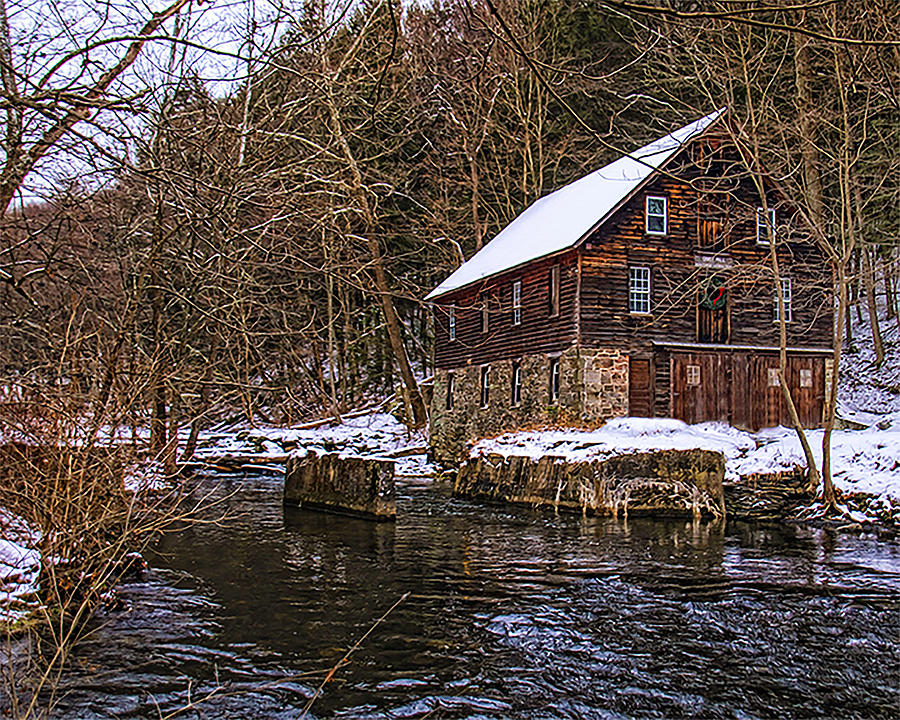 Winter at Kerrs mill #1 Photograph by Dave Sandt