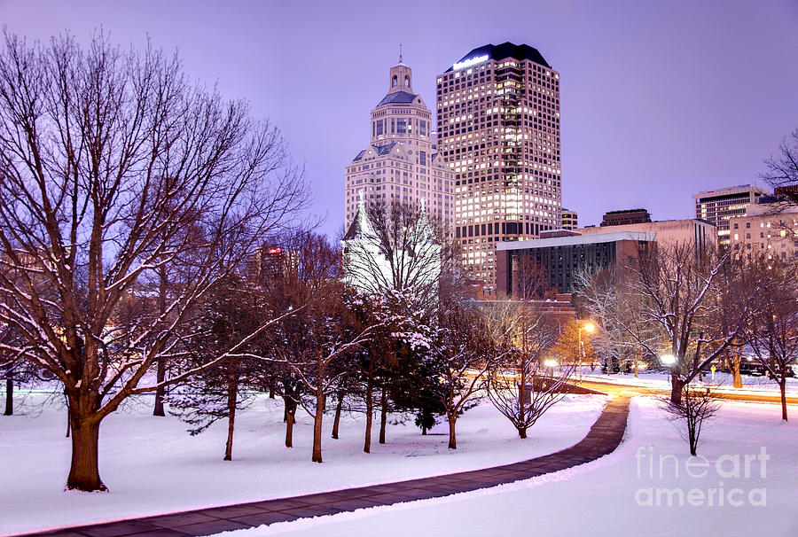 Winter in Hartford #1 Photograph by Denis Tangney Jr - Pixels