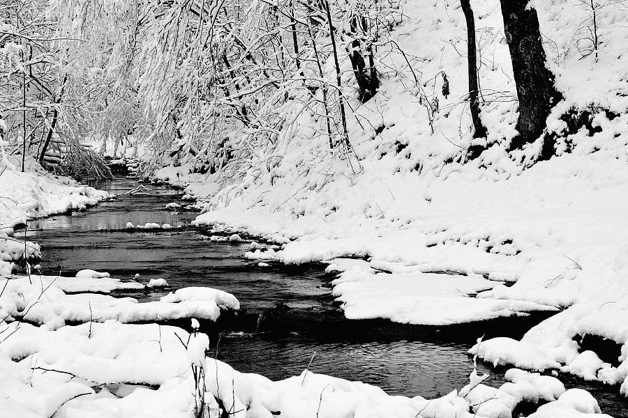 Winter In Indiana Photograph by Walt Sterneman - Fine Art America