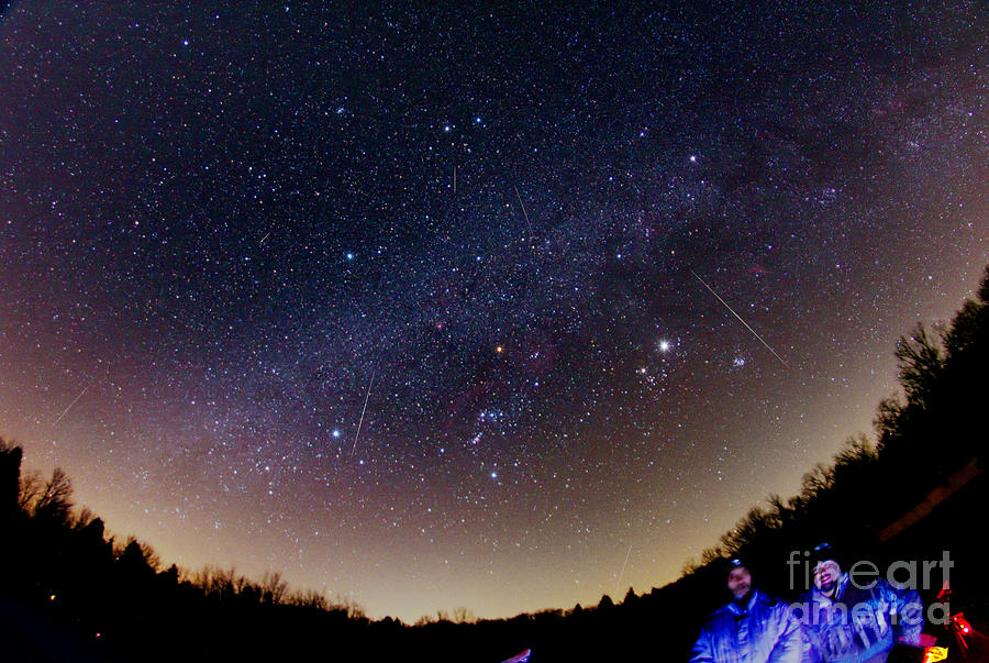 Winter Milky Way #1 Photograph by John Chumack