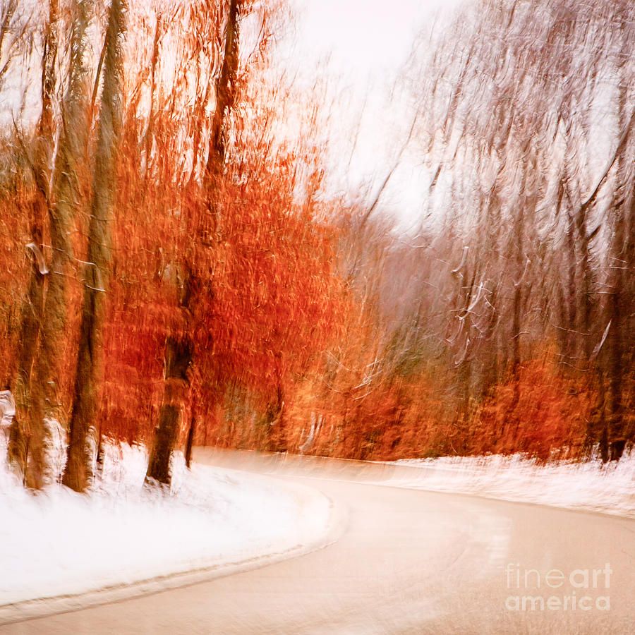 Winter Parkway One Photograph By Lisa McStamp | Fine Art America