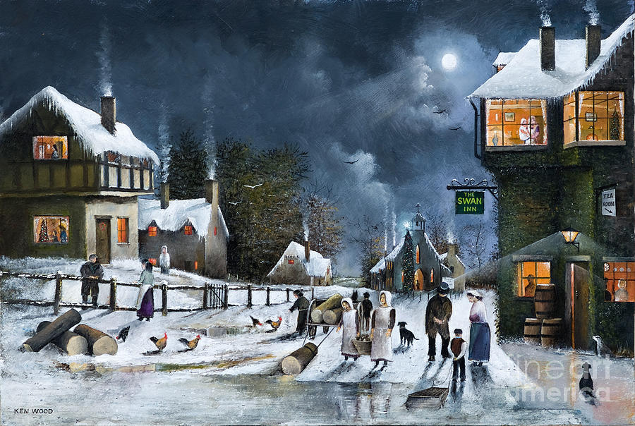 Winter Solstice - England Painting by Ken Wood