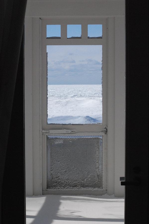 Winter Through The Screen Door - 2 Photograph by Victoria Feazell