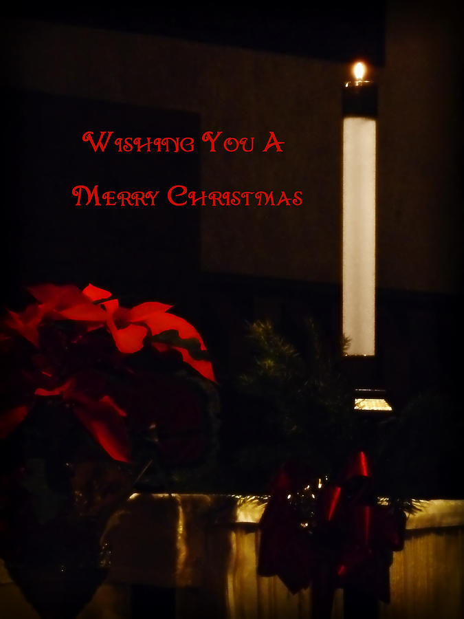 Wishing You A Merry Christmas #2 Photograph by Lucinda Walter