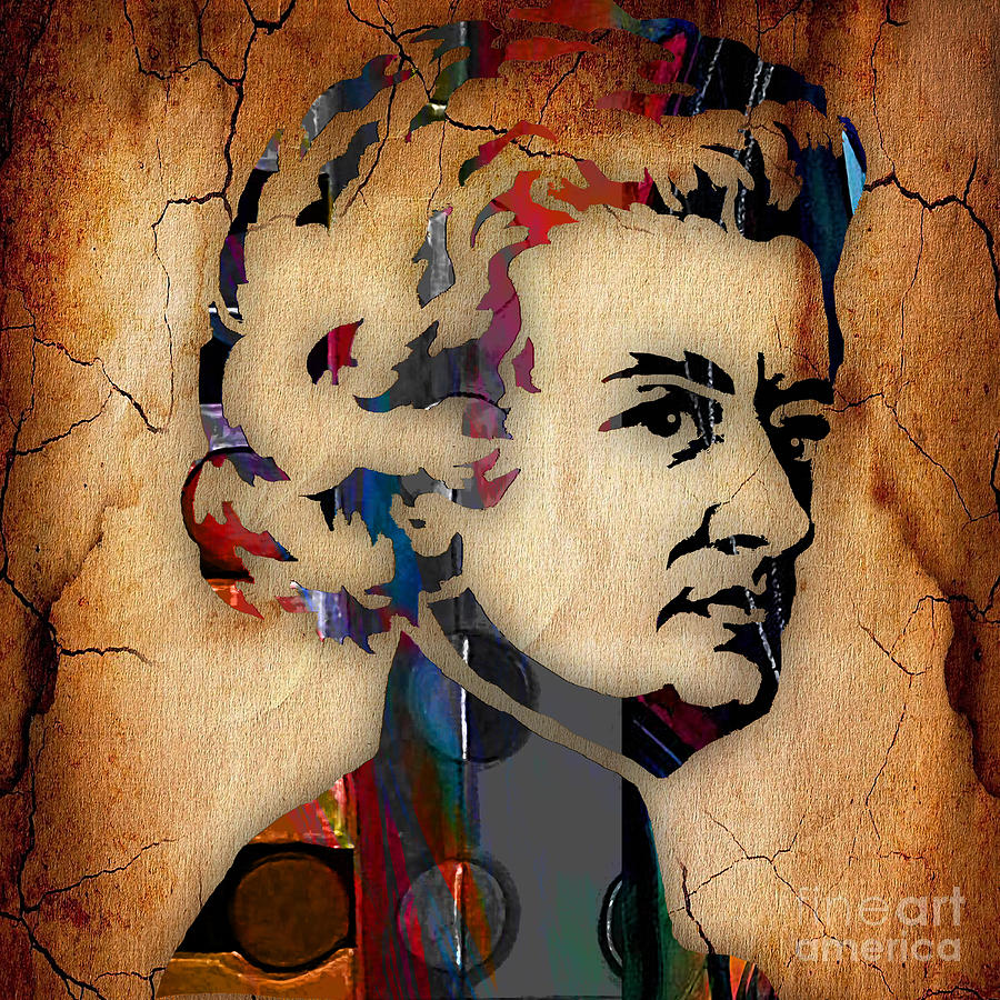 Wolfgang Amadeus Mozart Collection #1 Mixed Media by Marvin Blaine