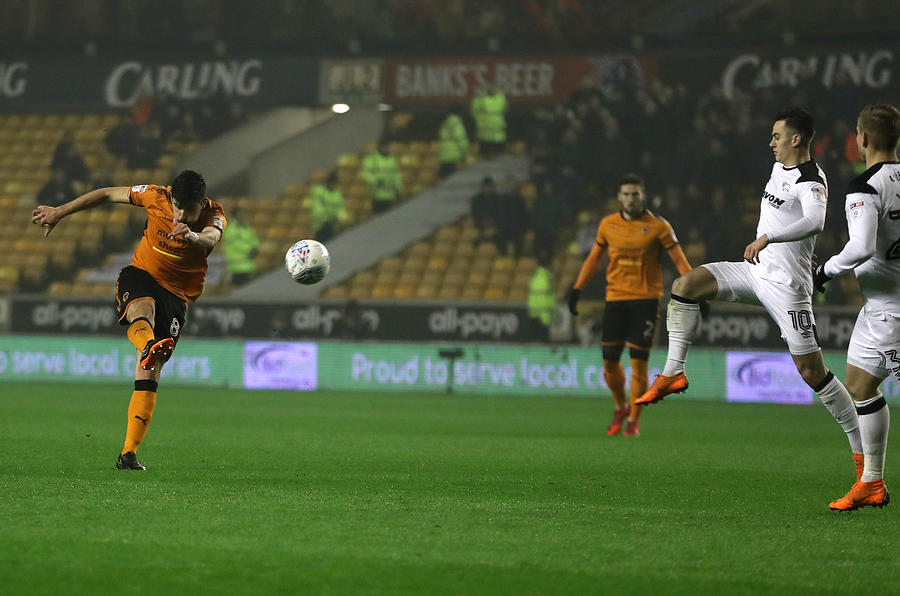Wolverhampton Wanderers v Derby County - Sky Bet Championship #1 Photograph by David Rogers