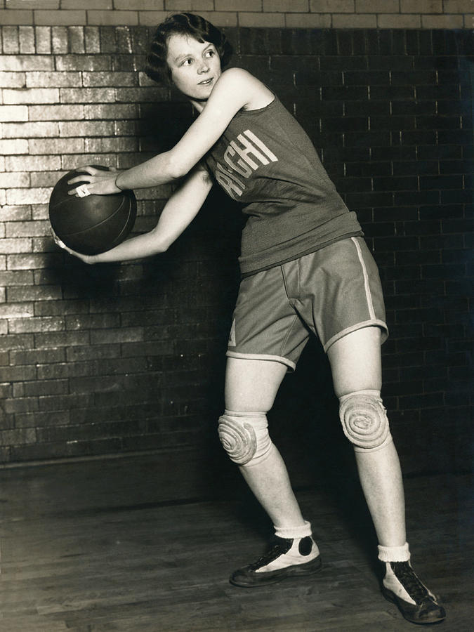 Womens Basketball Champions #1 Photograph by Underwood Archives