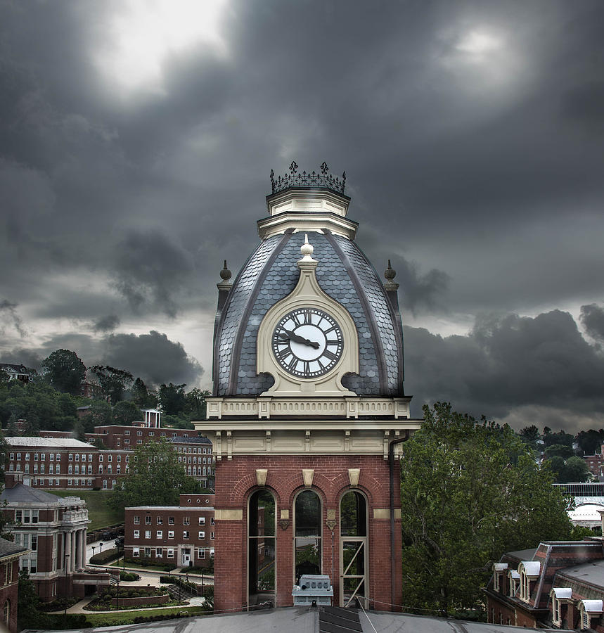 West Virginia University Photograph - Woodburn Stands Alone #1 by Jacki Marino