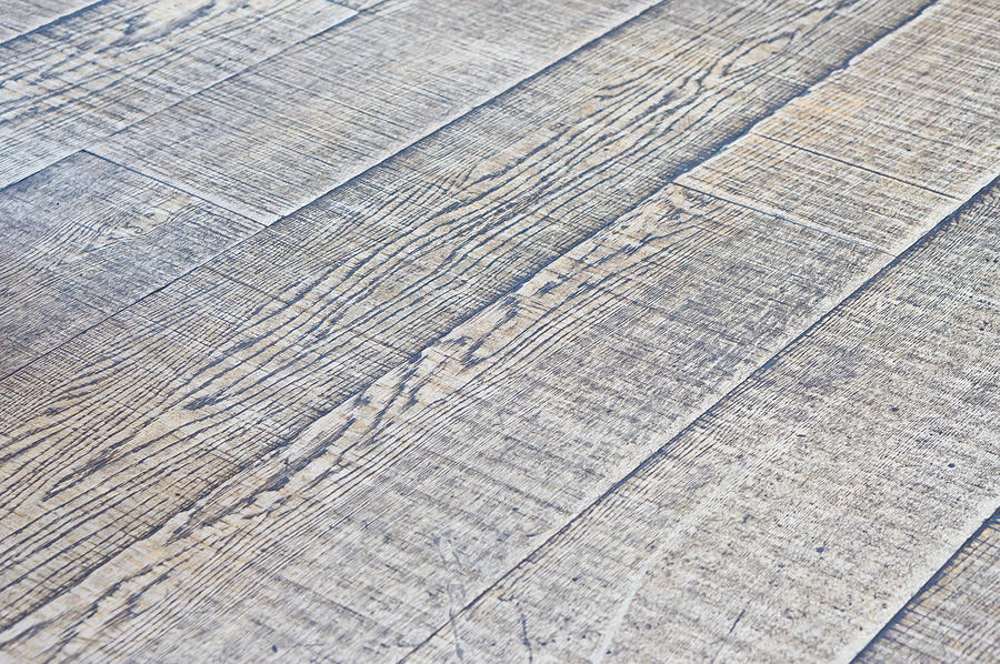 Abstract Photograph - Wooden floor #1 by Tom Gowanlock