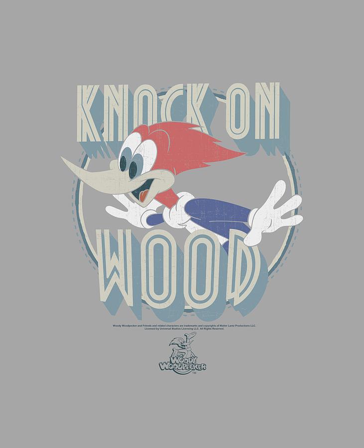 Woodpecker Digital Art - Woody Woodpecker - Knock On Wood #1 by Brand A