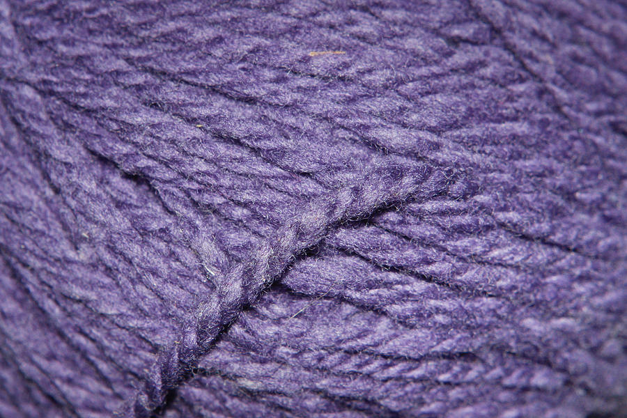Winter Photograph - Wool pattern #1 by Tom Gowanlock