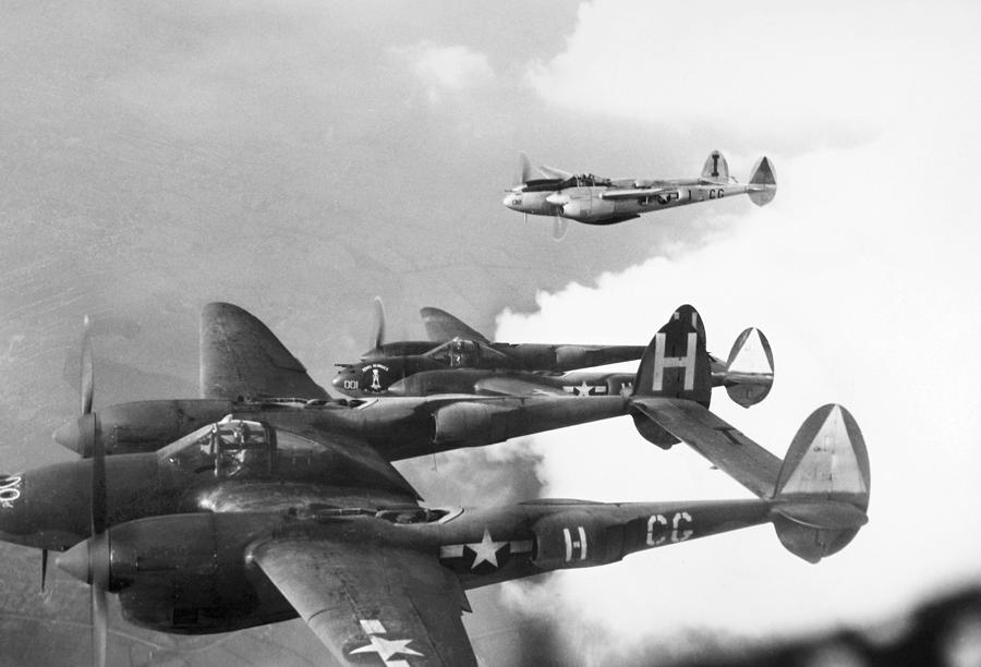 World War II: P-38 #1 Photograph by Granger