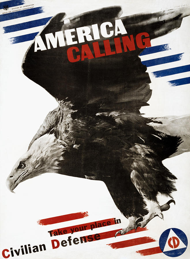World War II Poster, 1941 #1 Photograph by Granger