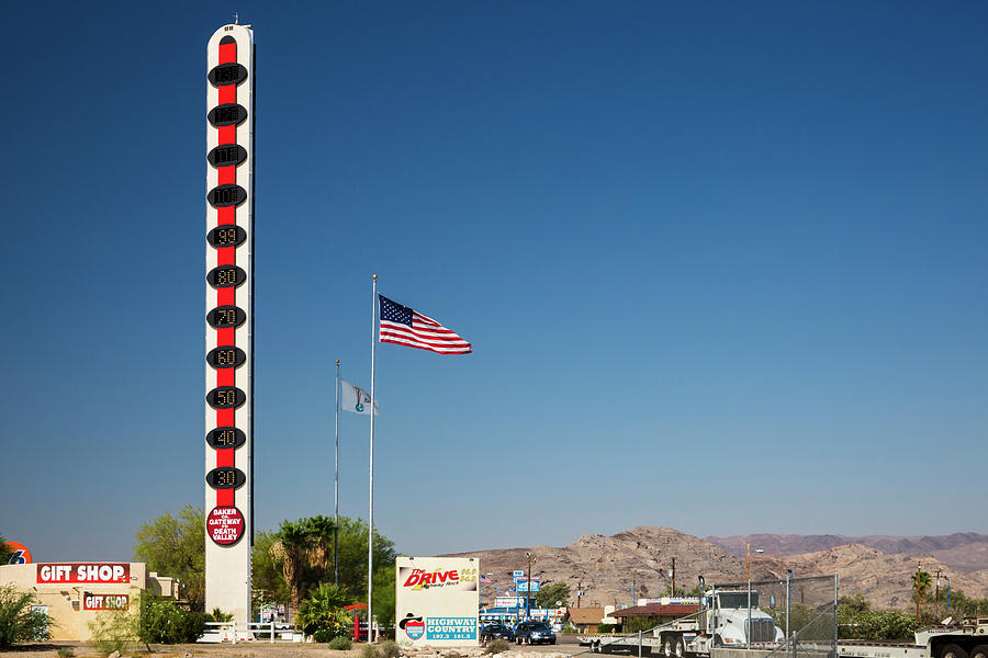 World's Tallest Thermometer #1 by Jim West/science Photo Library