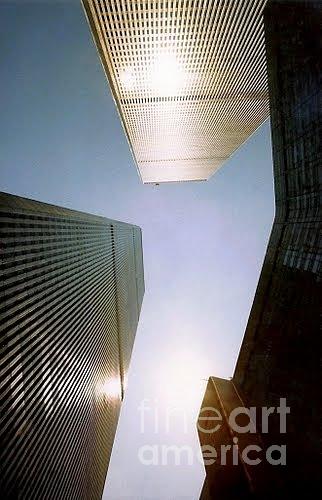 WTC Abstract The Angle With World Trade #2 Photograph by Michael Hoard
