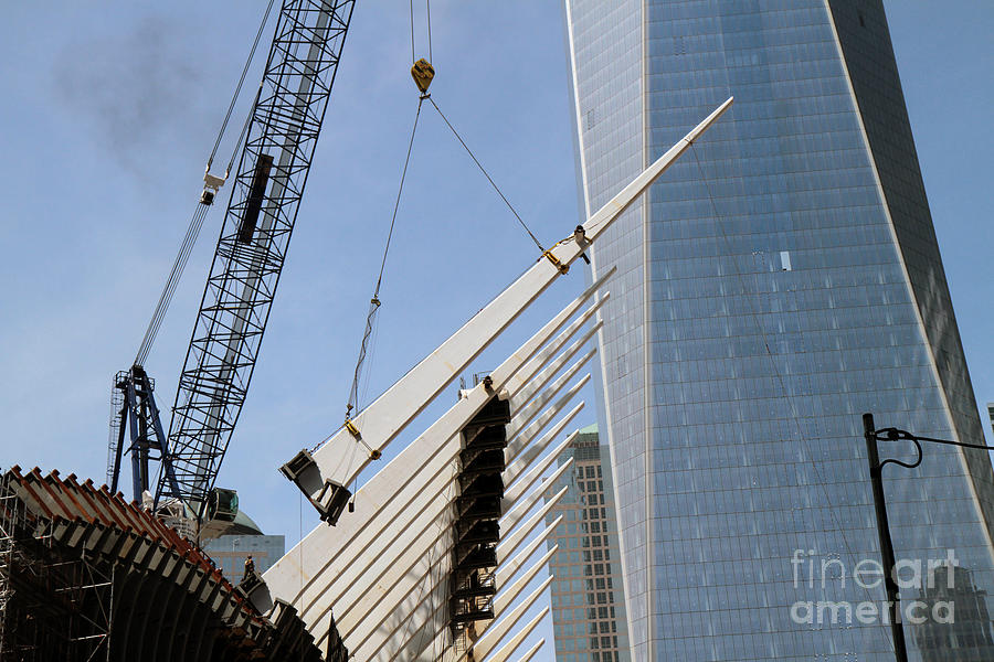 WTC Oculus Construction #1 Photograph by Steven Spak