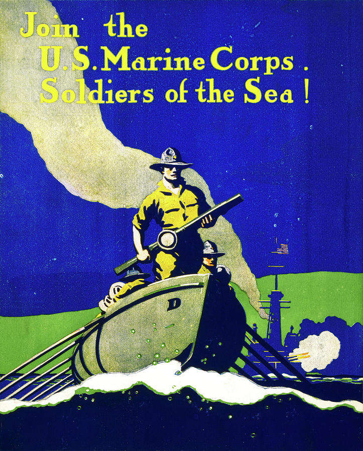 Wwi Poster, C1916 #1 Drawing by Granger