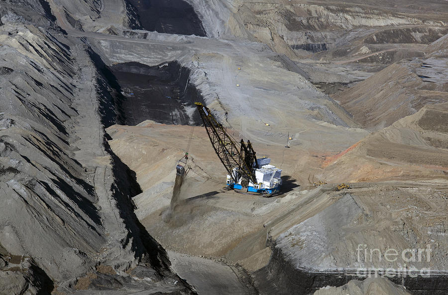 Wyoming Coal Mine #1 Photograph by Jim West