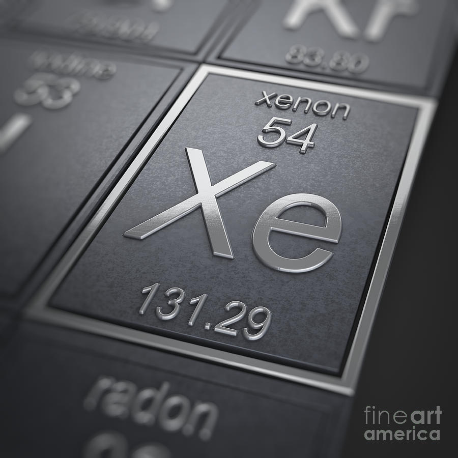 Xenon Chemical Element #1 Photograph by Science Picture Co