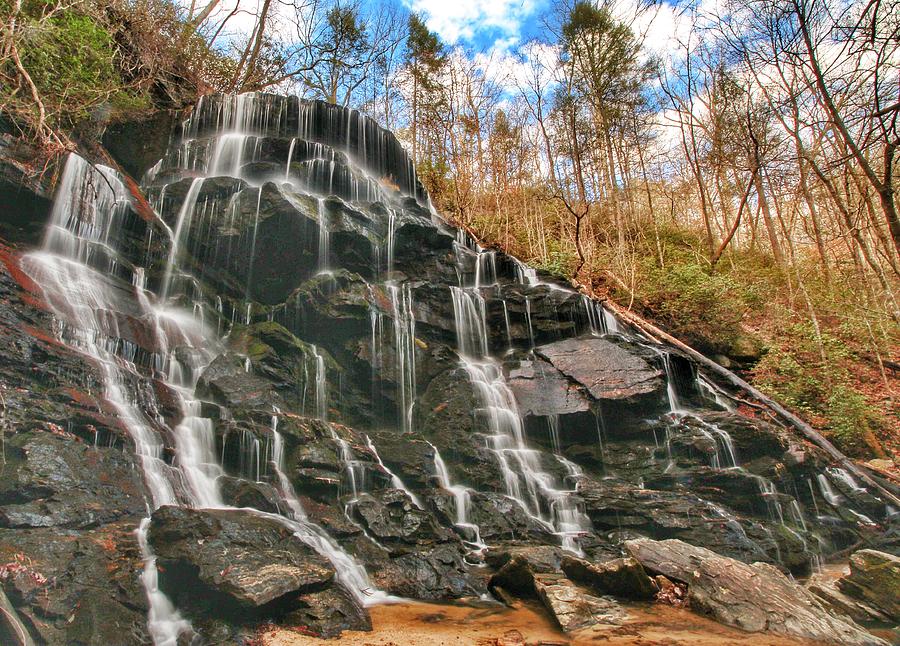 Yellow Branch Falls Photograph by Chris Berrier