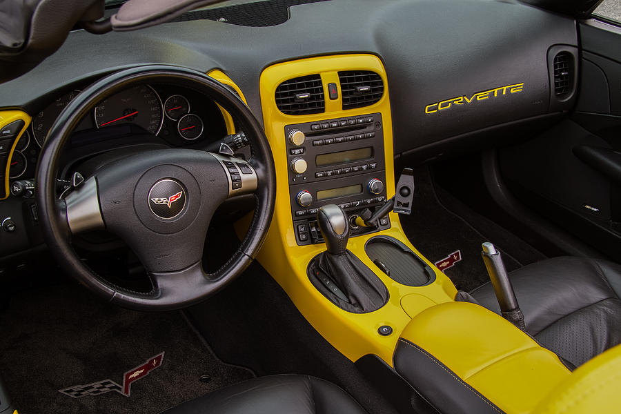 yellow corvette power wheels