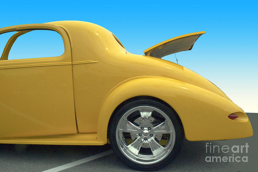 Yellow Coupe #1 Photograph by Bill Thomson