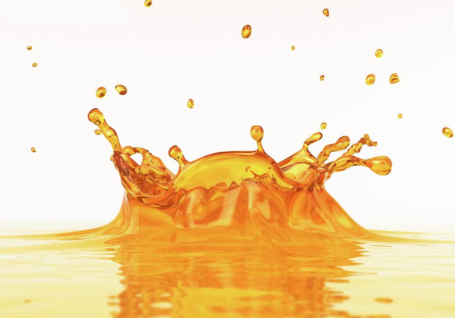 Yellow Liquid Splashing Photograph By Leonello Calvetti Fine Art America 9975