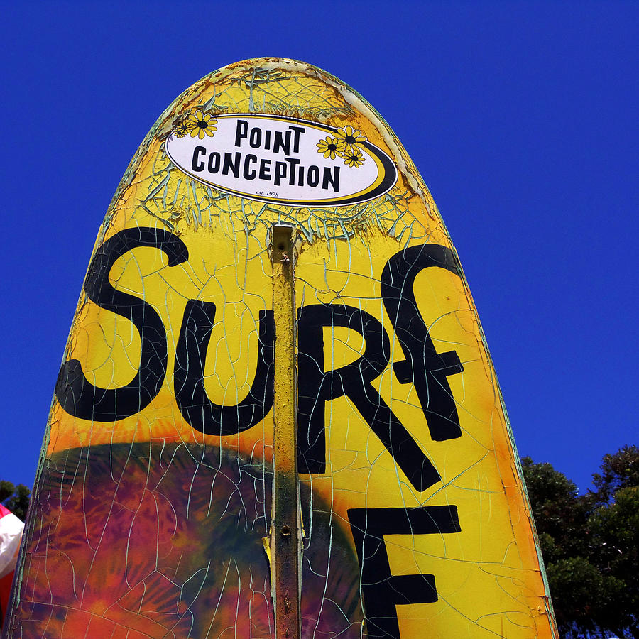 Yellow Surfboard #2 Photograph by Art Block Collections