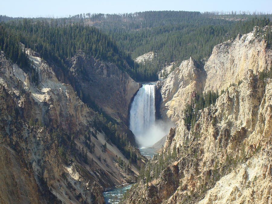 Yellowstone Falls #1 Photograph by Susan Woodward