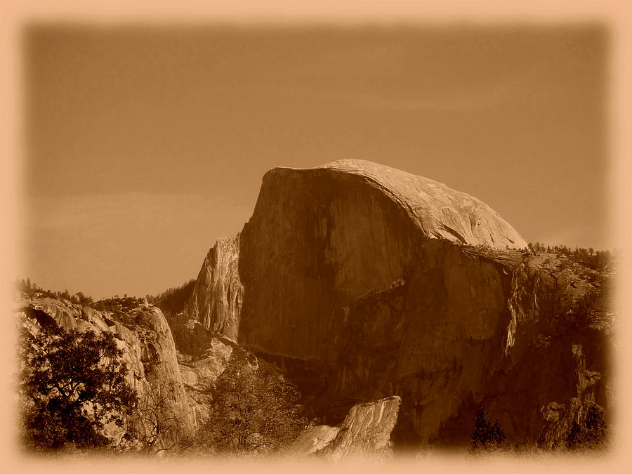 Yosemite - Half Dome #1 Photograph by Richard Reeve