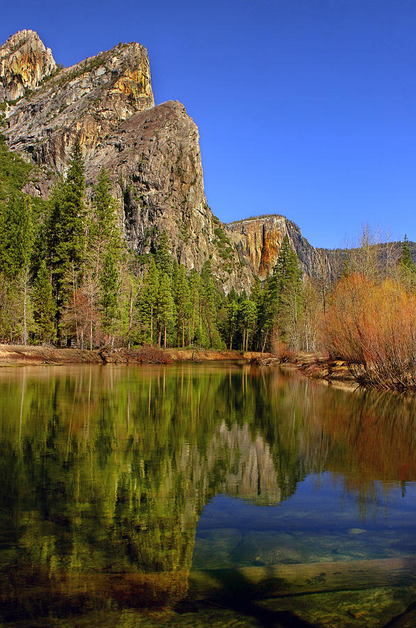 Yosemite Reflection #1 Photograph by Floyd Hopper
