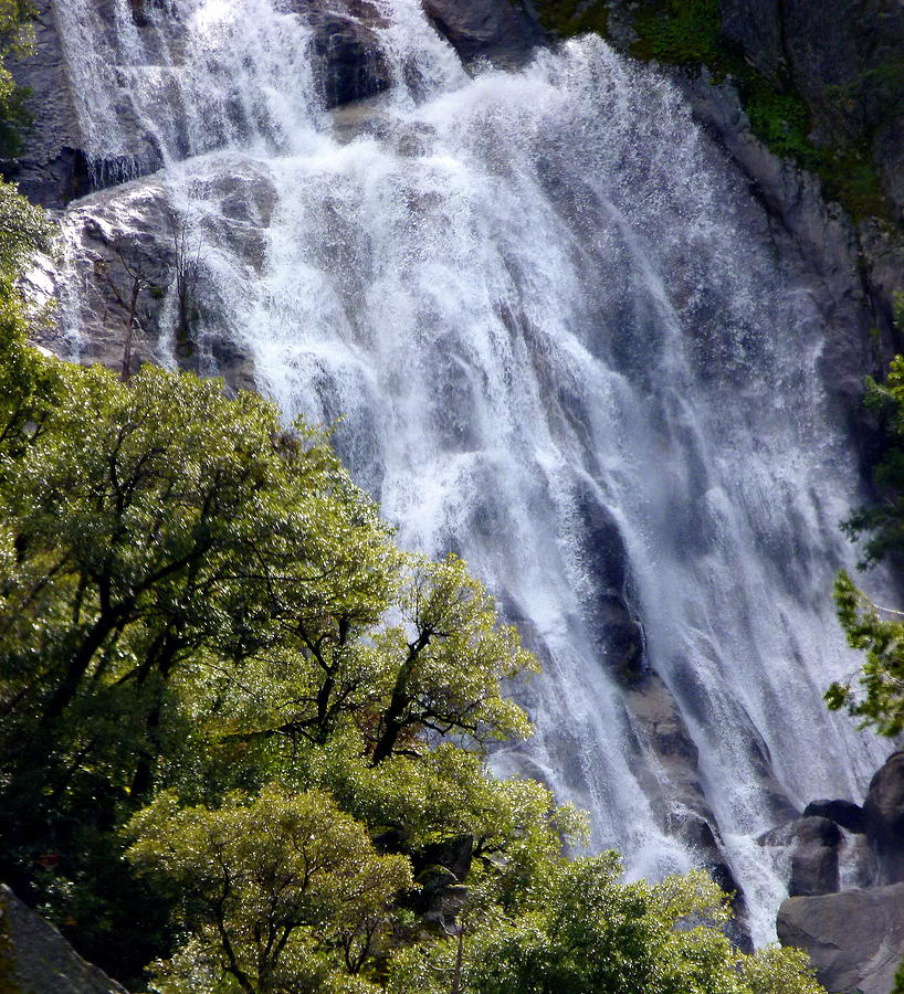 Yosemite Waterfall #1 Photograph by Jeff Lowe