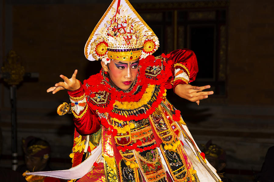 Indonesia Photograph - Young Balinese dancer #2 by Robert Van Es