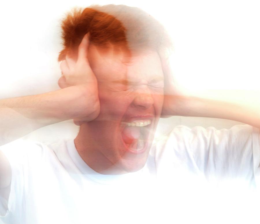 Young Man Shouting Photograph by Cordelia Molloy/science Photo Library ...