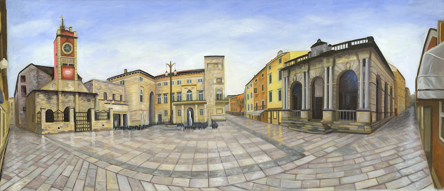Zadar Painting by Joe Maracic