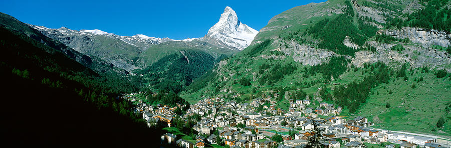 Mountain Photograph - Zermatt, Switzerland #1 by Panoramic Images