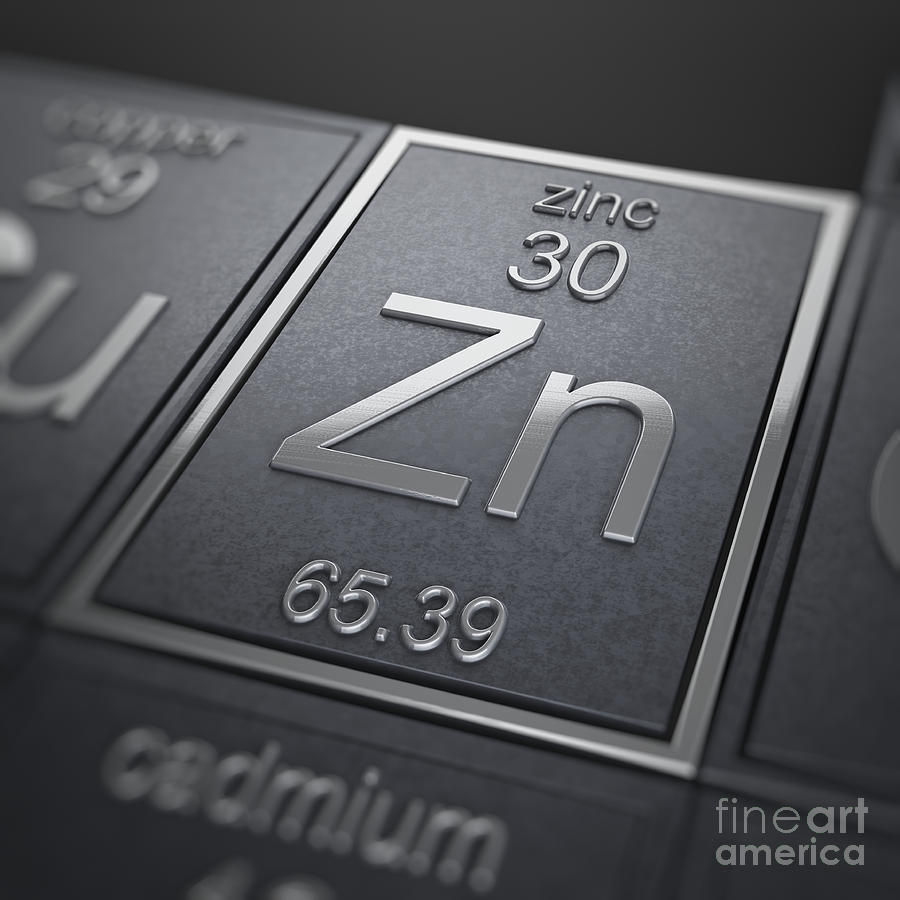 Zinc Chemical Element #1 Photograph by Science Picture Co