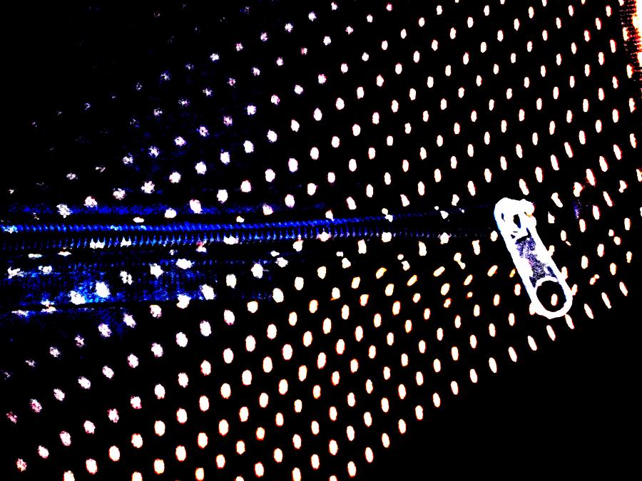 Zipper and Dots Photograph by Liza Dey