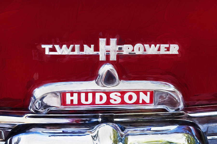 1952 Hudson Hornet 4 door Sedan Twin H Power Painted  #11 Photograph by Rich Franco