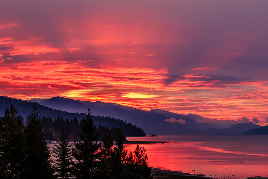 Lake Pend Oreille Photograph - 10-28-2014 by Kirk Miller